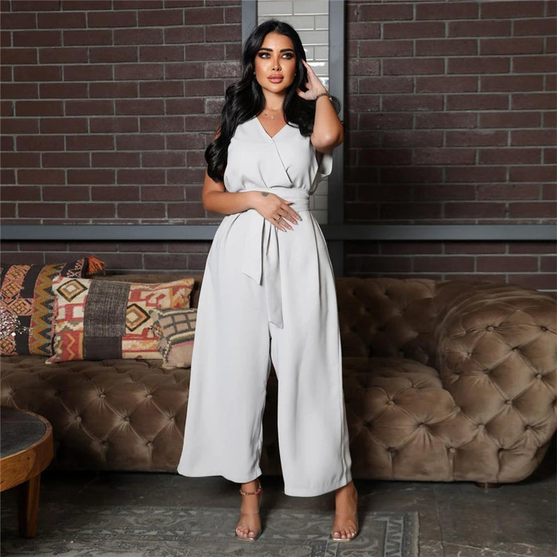 High Waist Wide Legs Casual Pants