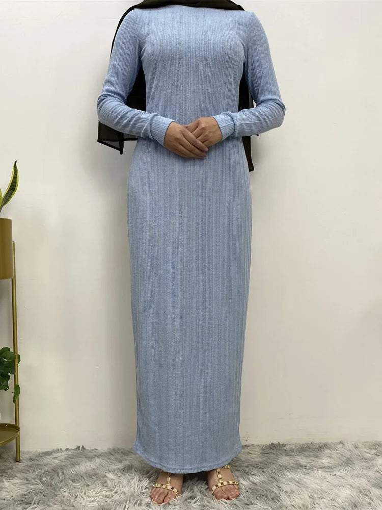 Women Maxi Under Dresses Knit