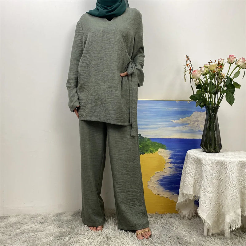 Modest Dress for Women Pants Sets