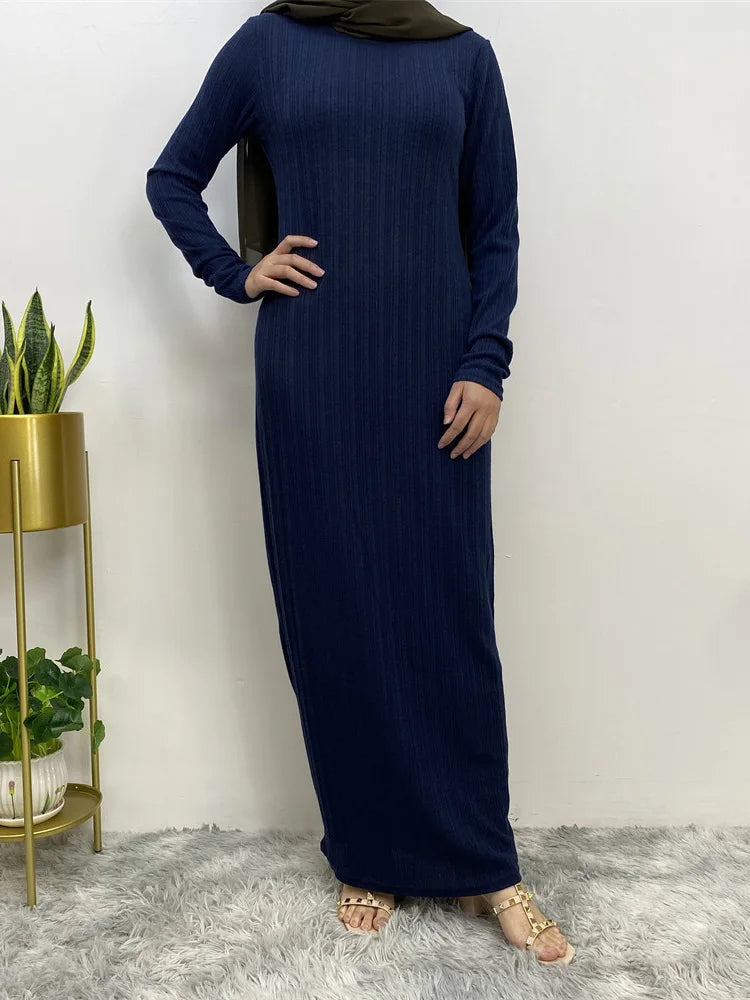 Women Maxi Under Dresses Knit